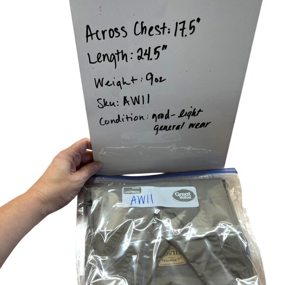 Filson Womens Field Shirt Button Up Tan Khaki Size Small - Picture 11 of 12